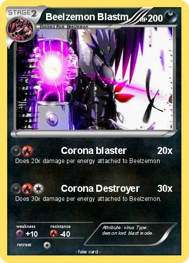 Pokemon Beelzemon Blastm.