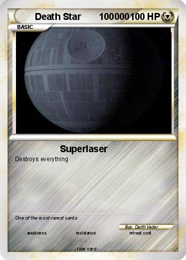 Pokemon Death Star       100000
