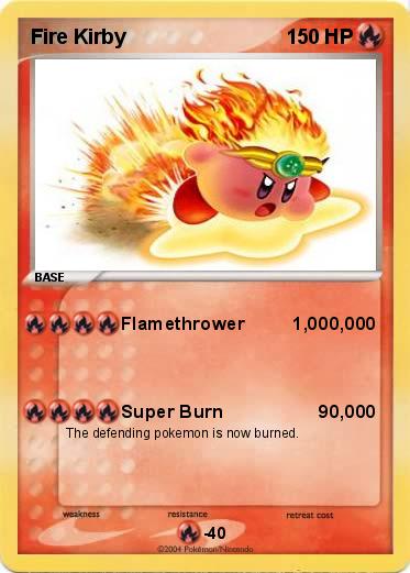 Pokemon Fire Kirby