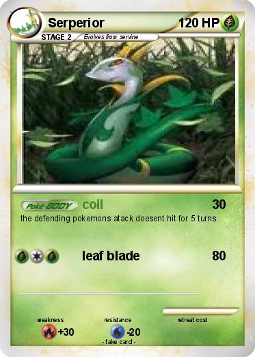 Pokemon Serperior