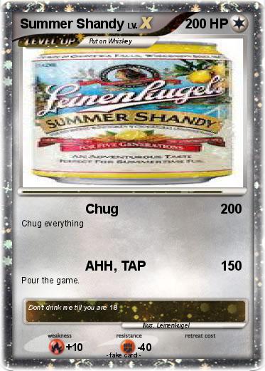 Pokemon Summer Shandy