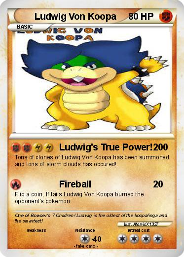 Pokemon Ludwig Von Koopa