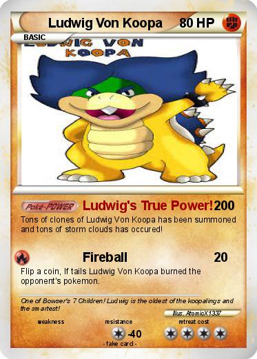 Pokemon Ludwig Von Koopa