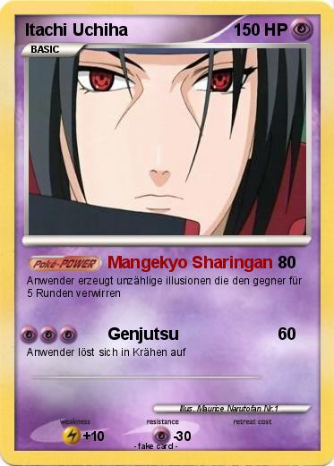 Pokemon Itachi Uchiha