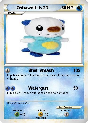 Pokemon Oshawott  lv.23