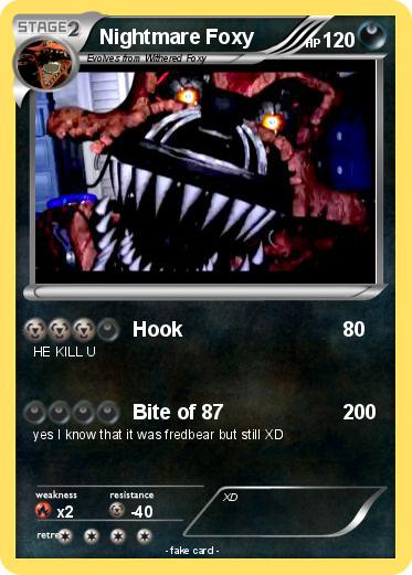 Pokemon Nightmare Foxy