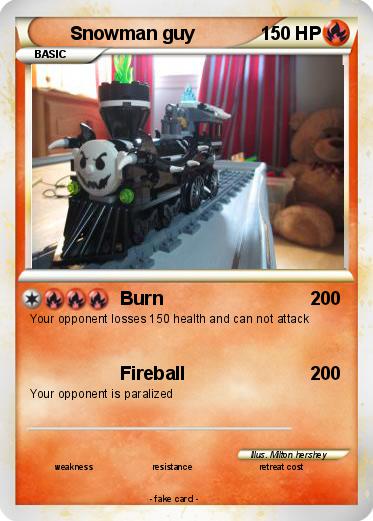 Pokemon Snowman guy