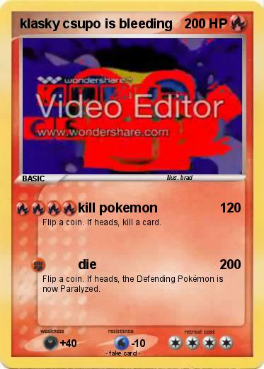 Pokemon klasky csupo is bleeding