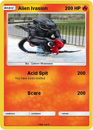 Pokemon Alien Ivasion