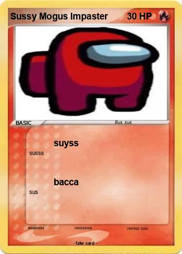 Pokemon Sussy Mogus Impaster