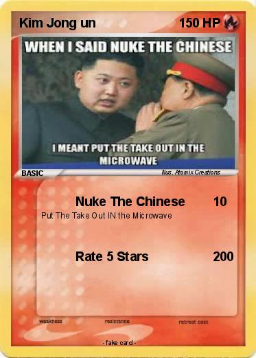 Pokemon Kim Jong un