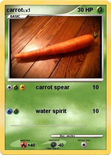Pokemon carrot