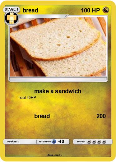 Pokemon bread