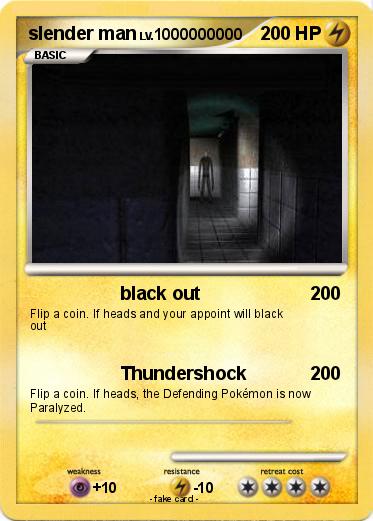 Pokemon slender man