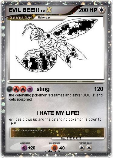 Pokemon EVIL BEE!!!