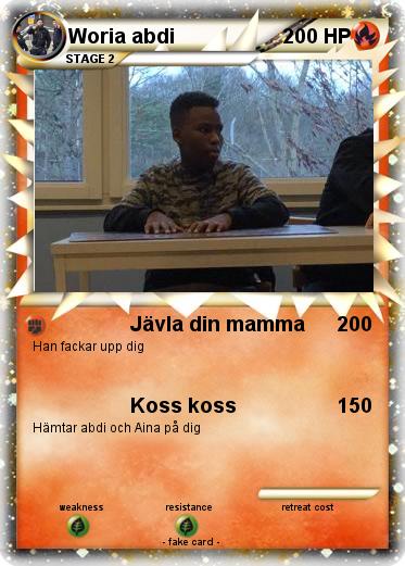 Pokemon Woria abdi