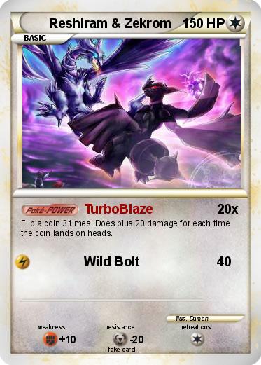 Pokemon Reshiram & Zekrom