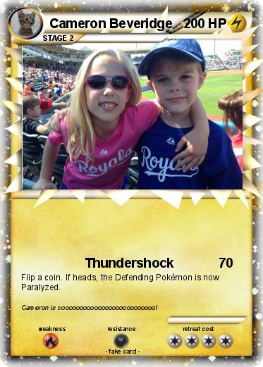Pokemon Cameron Beveridge