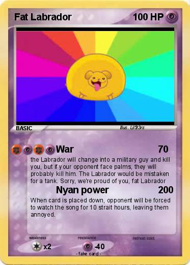 Pokemon Fat Labrador