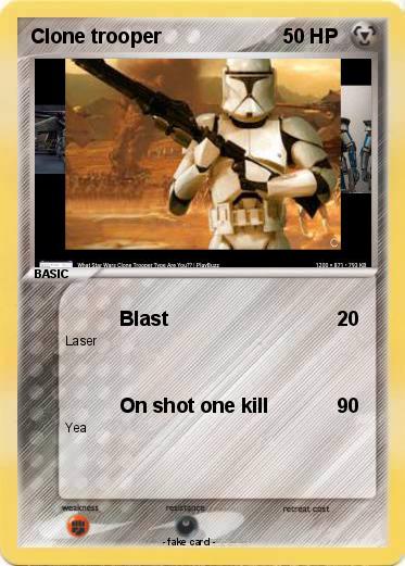 Pokemon Clone trooper