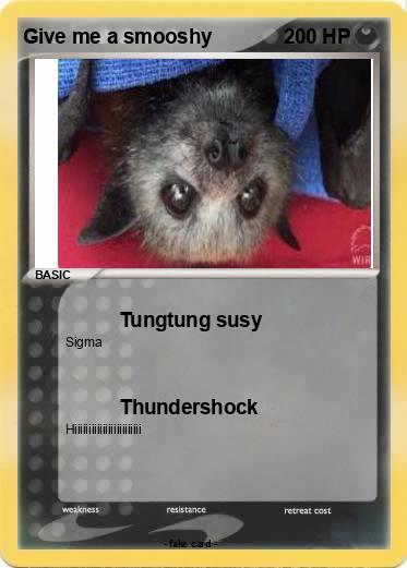 Pokemon Give me a smooshy