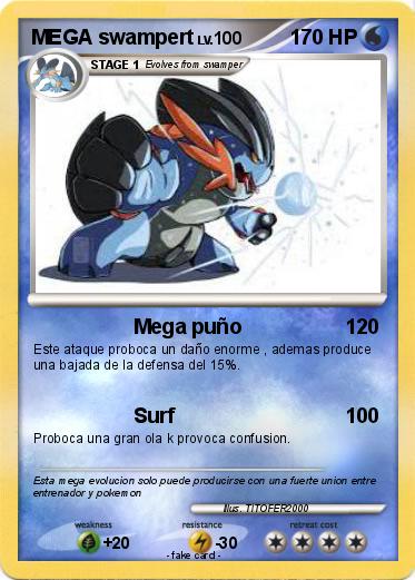 Pokemon MEGA swampert