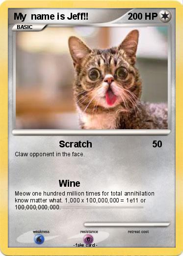 Pokemon My  name is Jeff!!