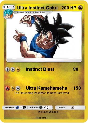 Pokemon Ultra Instinct Goku