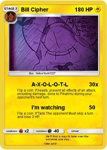 Pokemon Bill Cipher