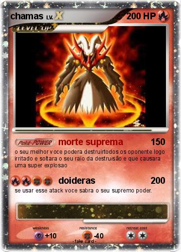 Pokemon chamas