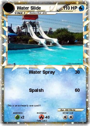 Pokemon Water Slide