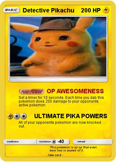 Pokemon Detective Pikachu