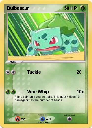 Pokemon Bulbasaur