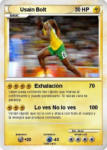 Pokemon Usain Bolt