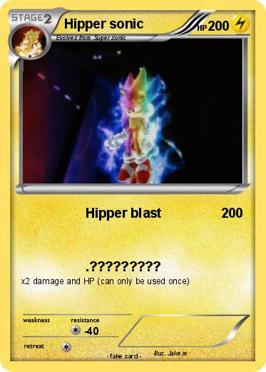 Pokemon Hipper sonic