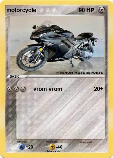 Pokemon motorcycle