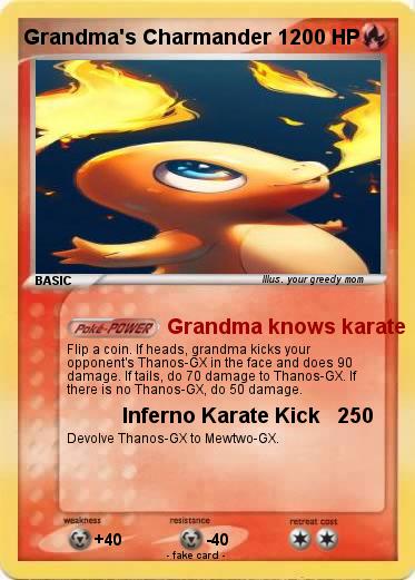 Pokemon Grandma's Charmander 1
