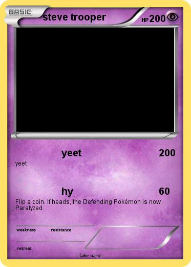 Pokemon steve trooper