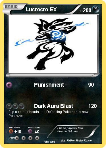 Pokemon Lucrocro EX