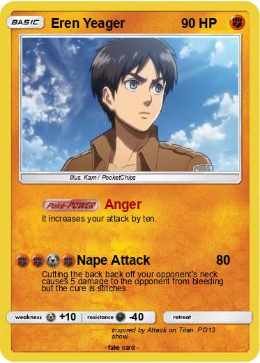 Pokemon Eren Yeager