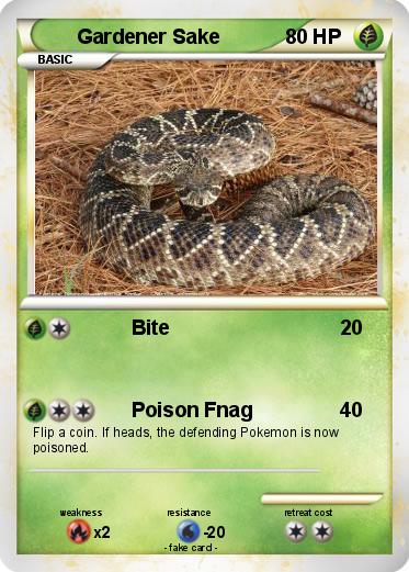 Pokemon Gardener Sake