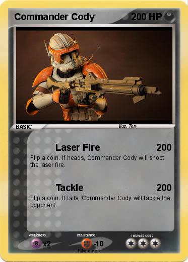 Pokemon Commander Cody