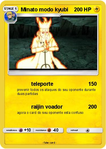 Pokemon Minato modo kyubi