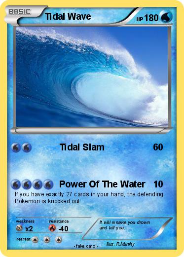Pokemon Tidal Wave