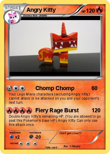 Pokemon Angry Kitty