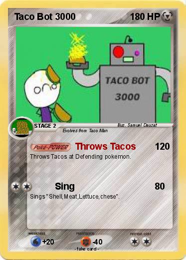 Pokemon Taco Bot 3000