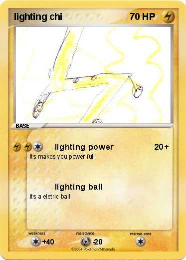 Pokemon lighting chi