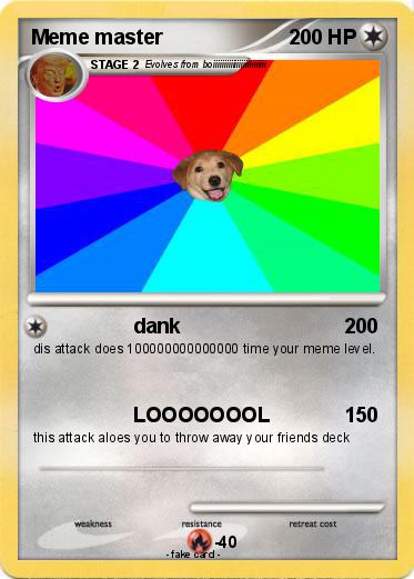 Pokemon Meme master