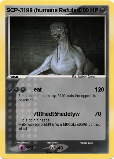 Pokemon SCP-3199 (humans Refuted