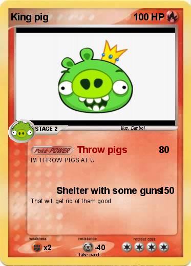 Pokemon King pig